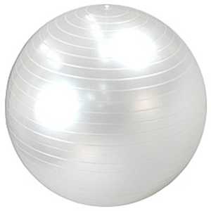 ラッキーウエスト バランスボール YOGA BALL(パールホワイト/φ55cm) LG‐321