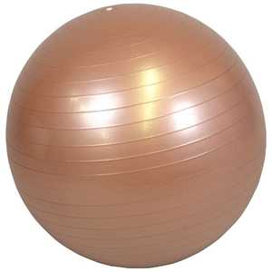 ラッキーウエスト バランスボール YOGA BALL アンチバーストタイプ（ゴールド/φ55cm） LW-BA327