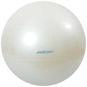 ラッキーウエスト アンチバーストヨガバランスボール（ホワイト） LW-BA331 LWBA331