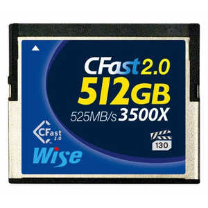 WISEADVANCED CFastカード Wise (512GB) AMU-WA-CFA-5120