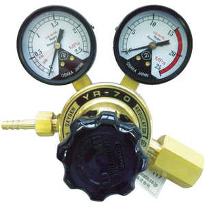 ヤマト産業 全真鍮製酸素調整器 YR-70(関東式) NYR70E ヤマト産業 全真鍮製酸素調整器 YR-70(関東式) NYR70E