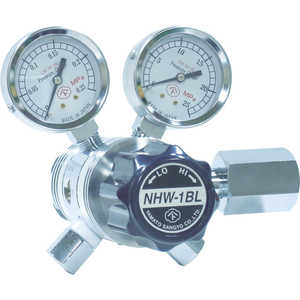 ヤマト産業 分析機用フィン付二段微圧調整器 NHW-1BL NHW1BLTRC ヤマト産業 分析機用フィン付二段微圧調整器 NHW-1BL NHW1BLTRC