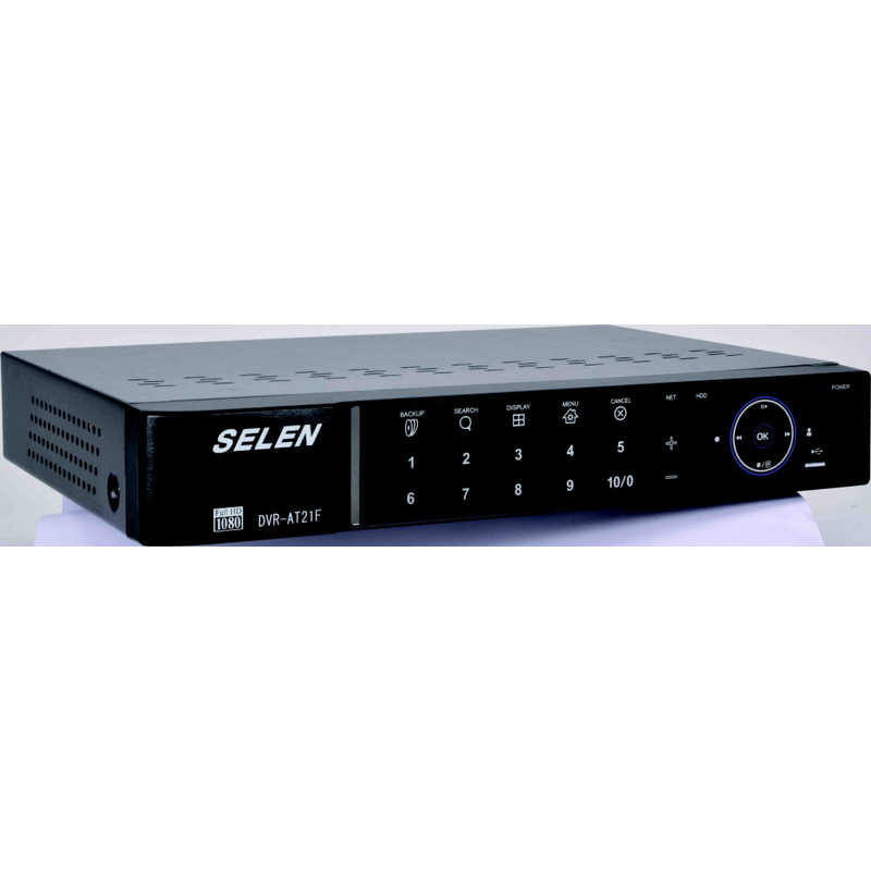 セレン セレン 遠隔視聴対応 監視カメラ用AHD2.0対応ハードディスクレコーダー 2TB DVR-AT21F DVR-AT21F