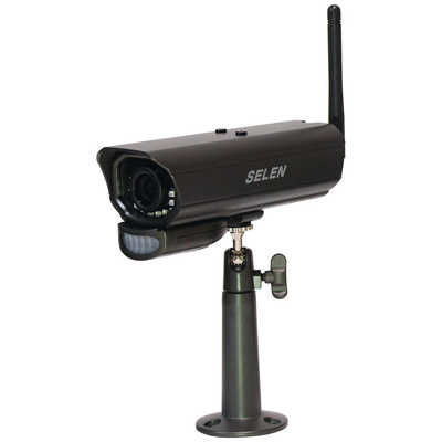 防犯カメラSELEN モニターカメラレコーダーセット セレン フルハイビジョン対応ワイヤレスカメラ+モニターセット SWL