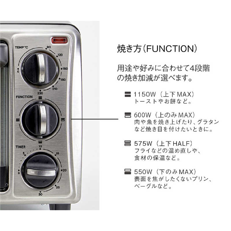 ラッセルホブス ラッセルホブス ベーシックオーブントースター シルバー/ブラック 7750JP 7750JP