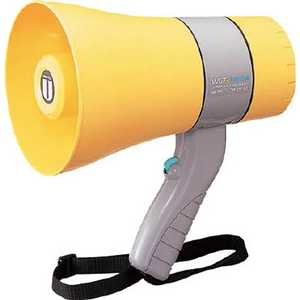ユニペックス 防滴形メガホン 6W ホイッスル付 TR215WA ユニペックス 防滴形メガホン 6W ホイッスル付 TR215WA