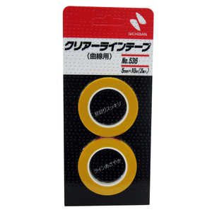 ニチバン クリアラインテープ No.536(曲線用) 5mmX10m クリアラインテープNo.536キョク ニチバン クリアラインテープ No.536(曲線用) 5mmX10m クリアラインテープNo.536キョク
