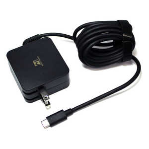 MASSPOWER AC��USB-C�[�d�� �m�[�g�p�\�R���E�^�u���b�gPC�Ή� 65W �m1.8m / USB Power Delivery�Ή��n �u���b�N E065-1C200325FU SM00865DG