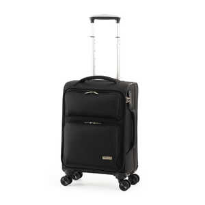 A.L.I スーツケース ジッパータイプ 宿泊目安：1～3日間 035L ソフトキャリー フロントオープン TRIPLAYER ［TSAロック搭載］ ブラック ALP-7131-18