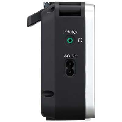 東芝 TOSHIBA ホームラジオ シルバー [ワイドFM対応 /AM/FM/短波] TY  