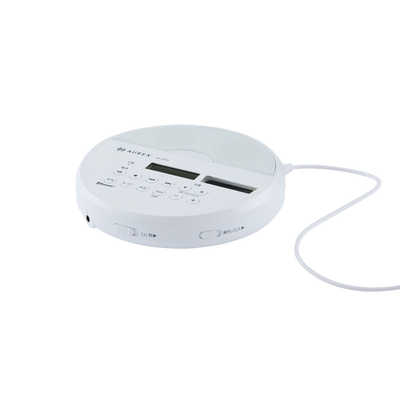 東芝 TOSHIBA ポータブルCDプレーヤー AUREX ホワイト AX-CP50-W の