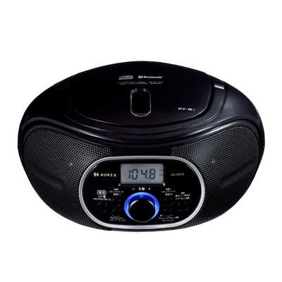 【ほぼ新品】TOSHIBA AUREX Bluetooth CDラジオ　小型軽量 東芝 TOSHIBA CDラジオ AUREX ［ワイドFM対応 / Bluetooth対応