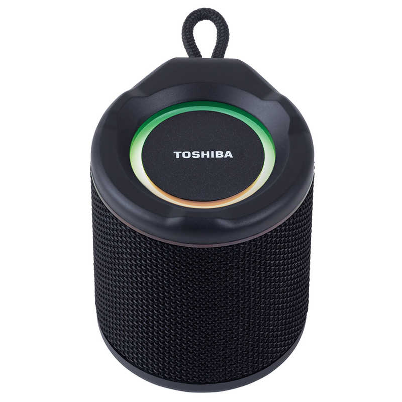 東芝　TOSHIBA 東芝　TOSHIBA ブルートゥーススピーカー ブラック  [防水 /Bluetooth対応] TYWSP56K TYWSP56K