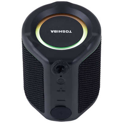 toshiba bluetoo スピーカー 東芝 TOSHIBA ブルートゥーススピーカー ブラック [防水 /Bluetooth