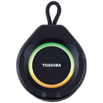 東芝 TOSHIBA ブルートゥーススピーカー ブラック [防水 /Bluetooth