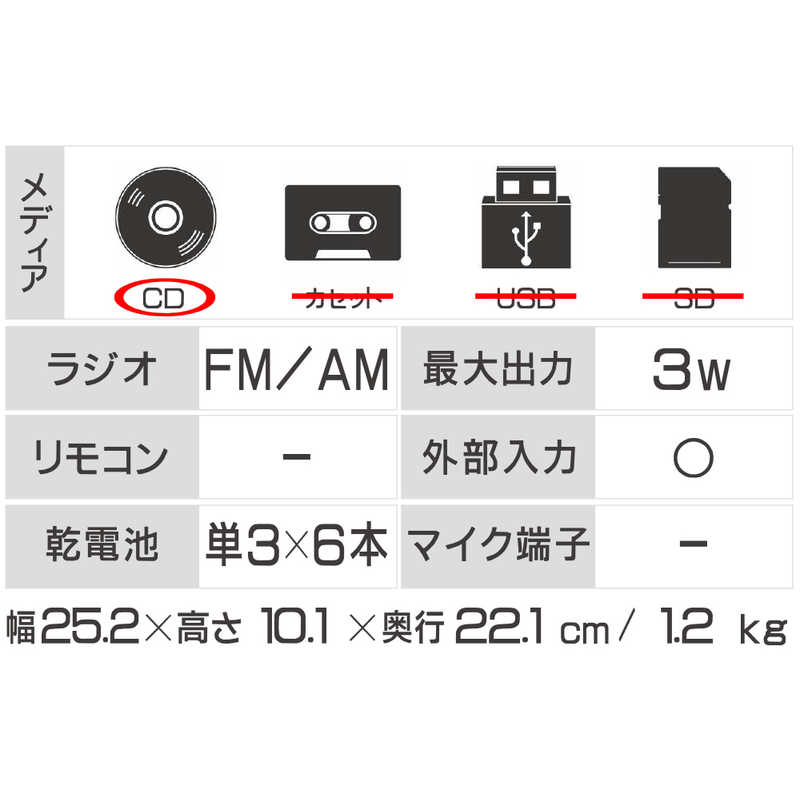 東芝　TOSHIBA 東芝　TOSHIBA 【アウトレット】CDラジオ シルバー TY-C151S TY-C151S