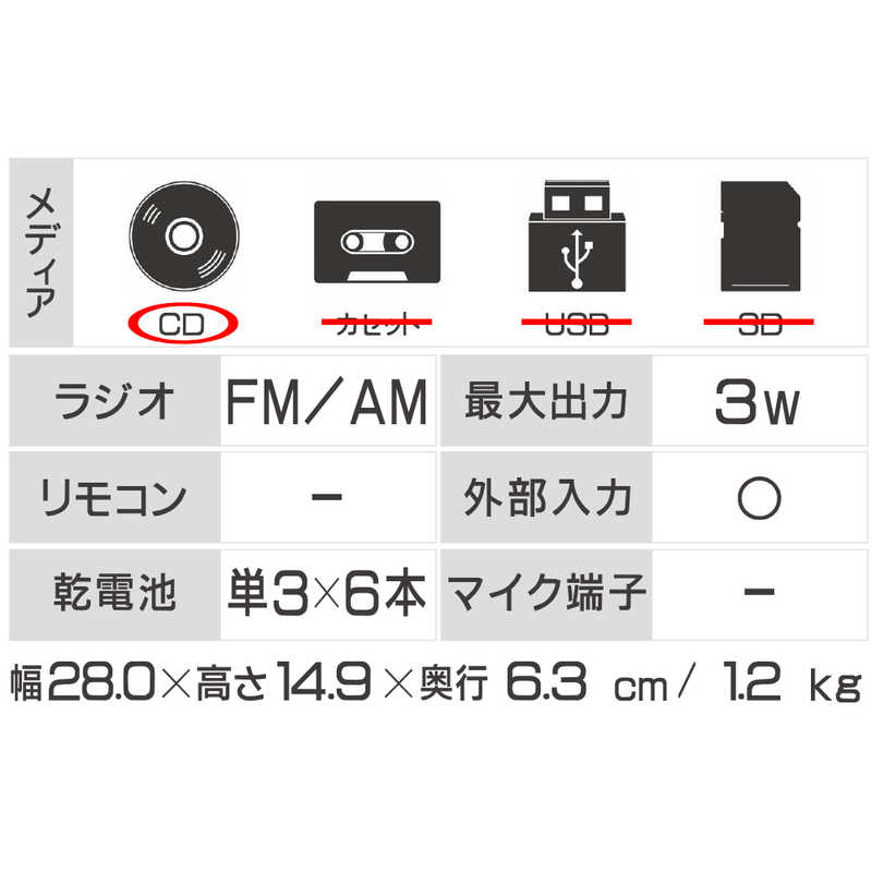 東芝　TOSHIBA 東芝　TOSHIBA CDラジオ ブラック TY-C251K TY-C251K