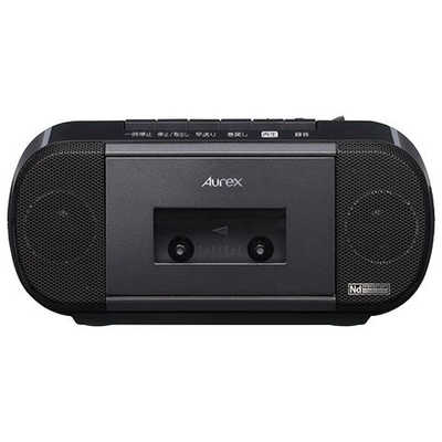 東芝 TOSHIBA 【アウトレット】CDラジカセ Aurexシリーズ ブラック