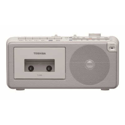 東芝 TOSHIBA ラジカセ グレー ワイドFM対応 TY-XKR1-H の通販