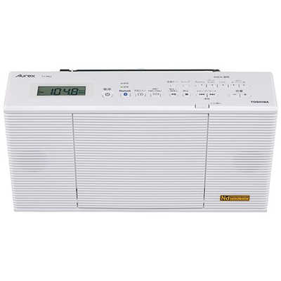TOSHIBA TY-AN2W ホワイト CD ラジオ 東芝 Aurex 東芝 TOSHIBA CDラジオ Aurexシリーズ ホワイト ［ワイドFM対応