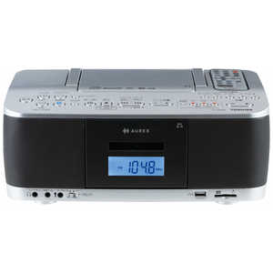 東芝　TOSHIBA CDラジカセ ［ワイドFM対応 /Bluetooth対応 /CDラジカセ］ シルバー TY-CDX92-S