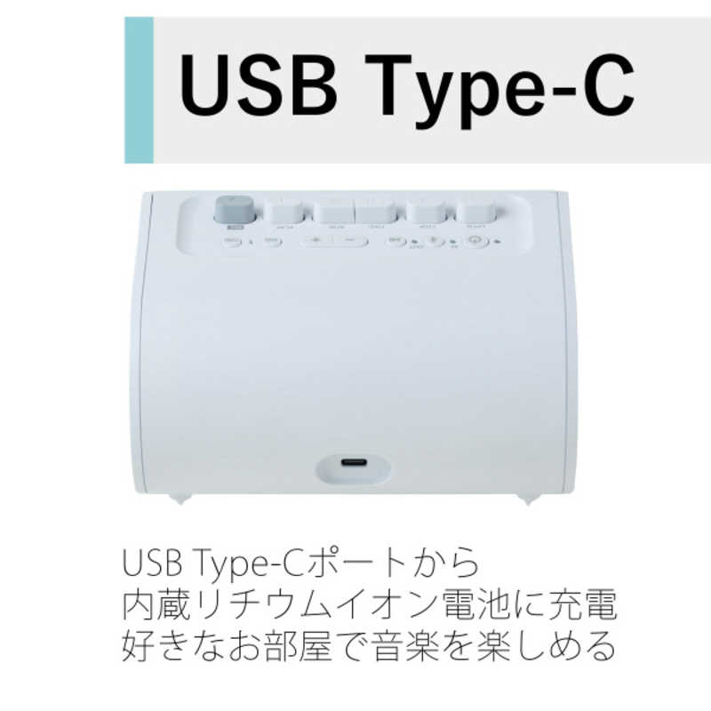 東芝　TOSHIBA 東芝　TOSHIBA Bluetooth送受信対応 ワイヤレススピーカー カセットプレーヤー クリアタイプ AX-R10C AX-R10C