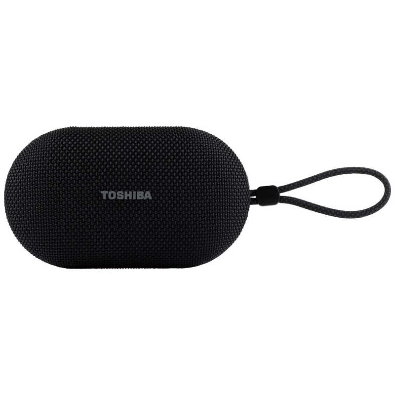 東芝　TOSHIBA 東芝　TOSHIBA ブルートゥーススピーカー ［防水 /Bluetooth対応］ ブラック TY-WSP60-K TY-WSP60-K