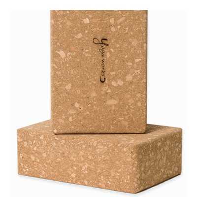 ヨガワークス コルクヨガブロック 2個セット M の通販 - カテゴリ