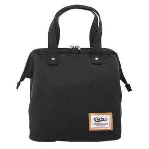 アットファースト ランチワイヤーバッグL GrainyPlain.ブラック LUNCHWIREBAGL アットファースト ランチワイヤーバッグL GrainyPlain.ブラック LUNCHWIREBAGL