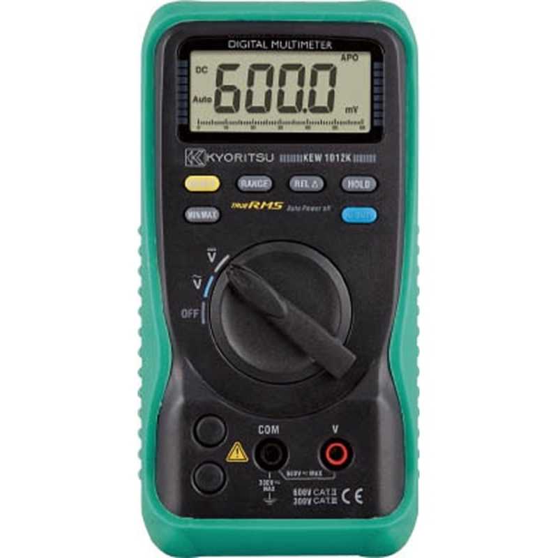 共立電気計器 共立電気計器 デジタルマルチメータ(電圧測定) KEW1012K KEW1012K