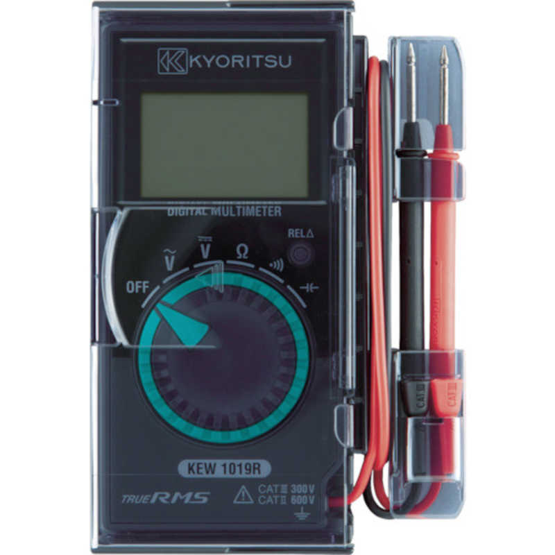 共立電気計器 共立電気計器 KYORITSU デジタルマルチメータ(ハードケース) KEW1019R KEW1019R