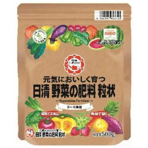 日清ガーデンメイト 元気に育つ 野菜の肥料粒状 500g 2100988