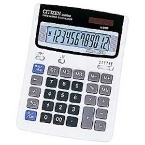シチズンシステムズ スタンダード電卓 (12桁) DM6005Q通販セール状況　外国語　翻訳　通訳　通販