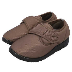 バックヤードファミリー Step Luck ステップラック 介護シューズ 28cm BROWN バックヤードファミリー Step Luck ステップラック 介護シューズ 28cm BROWN