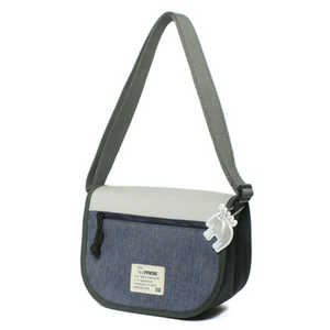 MOZ moz モズ ZZEI-24 フラップショルダーバッグ グレーxネイビー ZZEI24 MOZ moz モズ ZZEI-24 フラップショルダーバッグ グレーxネイビー ZZEI24