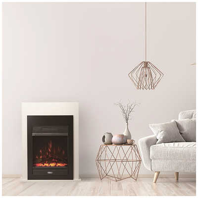 DIMPLEX セラミックヒーター 1200W ベリーニ インテリア暖炉 ブラック