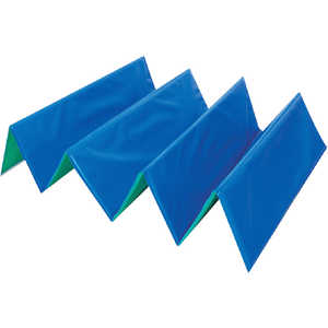 日大工業 ワニ印 折り畳み式養生材 忍者N 5mm厚 700×1850 ブルー/グリーン 000111