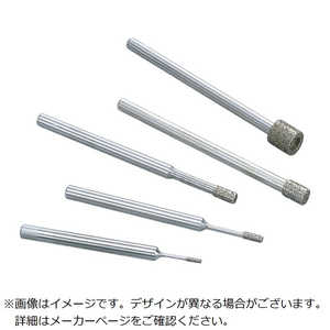 ナカニシ 内研用極小径電着ダイヤモンド･CBNバー シャンク径φ3 12055