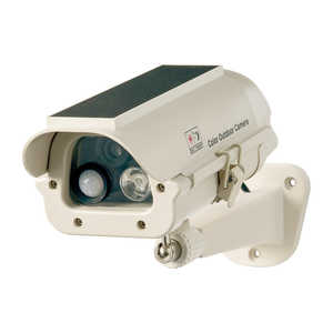 キャロットシステムズ ソーラー式LEDダミーカメラ SLD-110