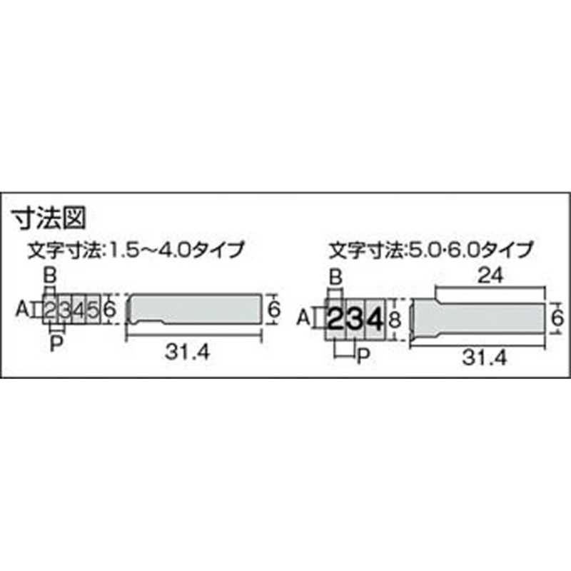 15958円 驚きの価格 浦谷 ハイス精密組合刻印 英字セット5.0mm UC-50E