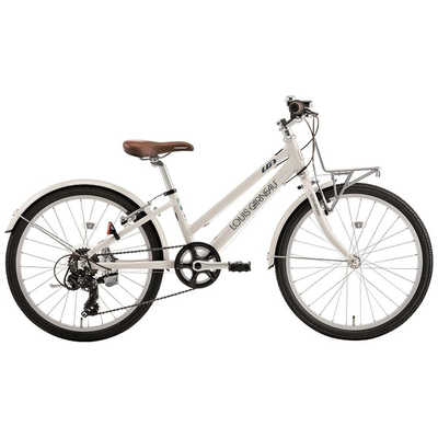 ルイガノ 22型 子供用自転車 J22プラス (外装6段変速) LG PEARL WHITE 
