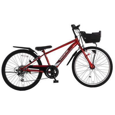 あさひドライド S3 24インチ あさひ 24インチ 子供用自転車 ドライドS3 (外装6段変速) レッド