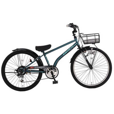 あさひ 24インチ 子供用自転車 ドライドBEAT (外装6段変速) グリーン 
