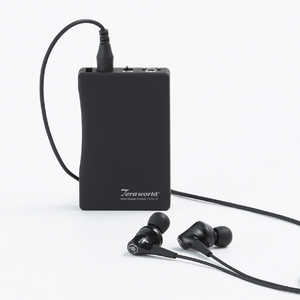 TERAWORLD 特許回路「ニートプロセッサ」搭載 高性能集音器 ミミハンサーポケットII ブラック Teraworld ATZ19K TERAWORLD 特許回路「ニートプロセッサ」搭載 高性能集音器 ミミハンサーポケットII ブラック Teraworld ATZ19K