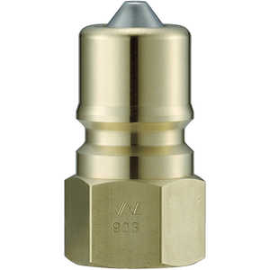長堀工業 クイックカップリング SPE型 真鍮製 大流量型 オネジ取付用 CSPE01P2