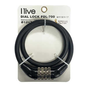 ILIVE ダイヤルロック PDL-700IL ブラック PDL_700IL ILIVE ダイヤルロック PDL-700IL ブラック PDL_700IL