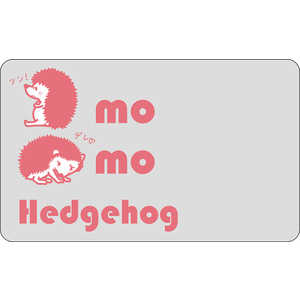 アオトクリエイティブ IC70 Fun ic card sticker Headgehog mo IC70(mo