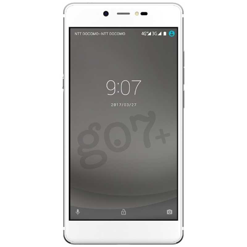 コヴィア コヴィア gooのスマホ 「g07+」 ホワイト 5.5型・メモリ/ストレージ：3GB/32GB・microSIM×1nanoSIM×1 SIMフリースマートフォン CP-J55aW CP-J55aW