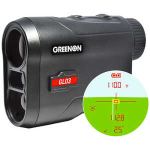 グリーンオン ゴルフ用レーザー距離計 レーザーキャディー LASER CADDIE ［赤文字表示］ GL03