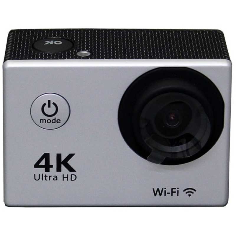 SAC SAC マイクロSD対応 防水ハウジングケース付きアクションカメラ AC600(シルバｰ) AC600(シルバｰ)